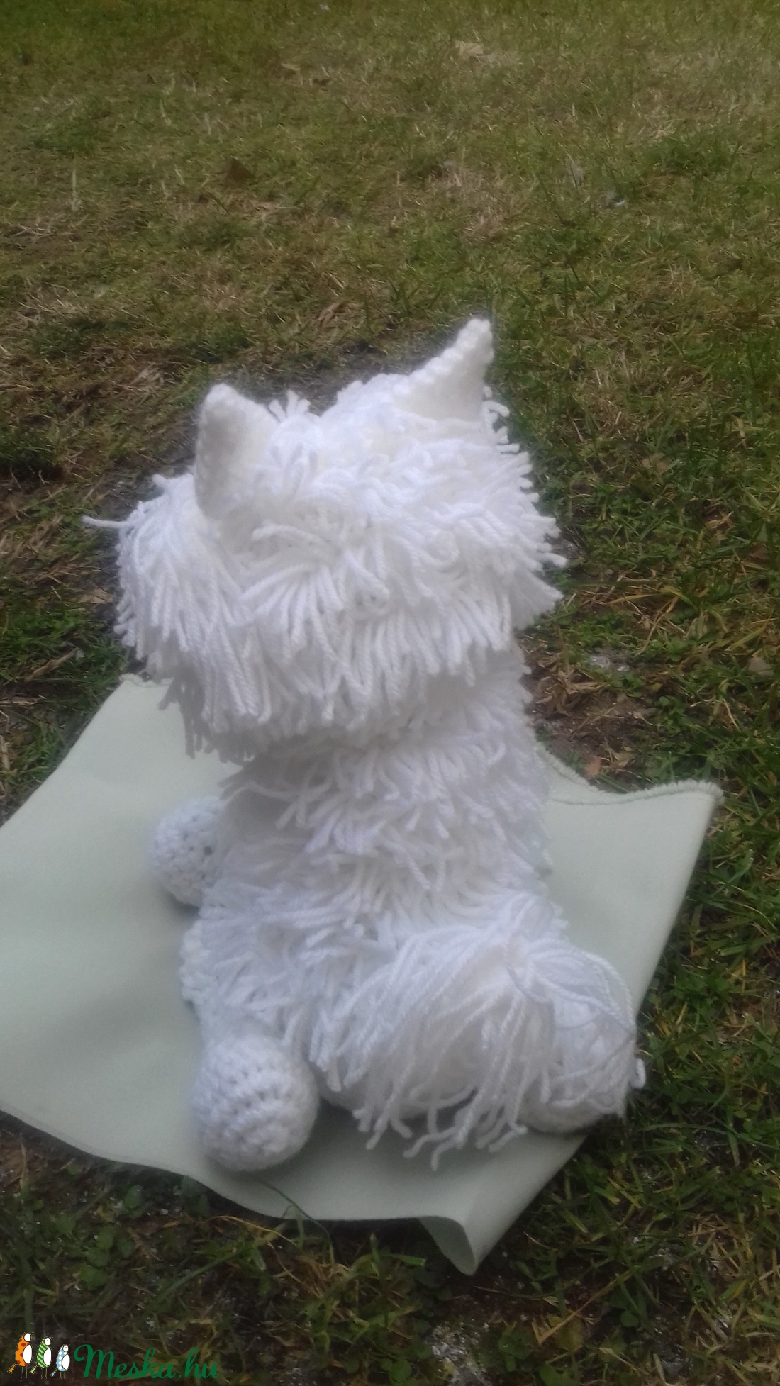 Horgolt Westie - - Meska.hu Horgolt Westie - - Meska.hu