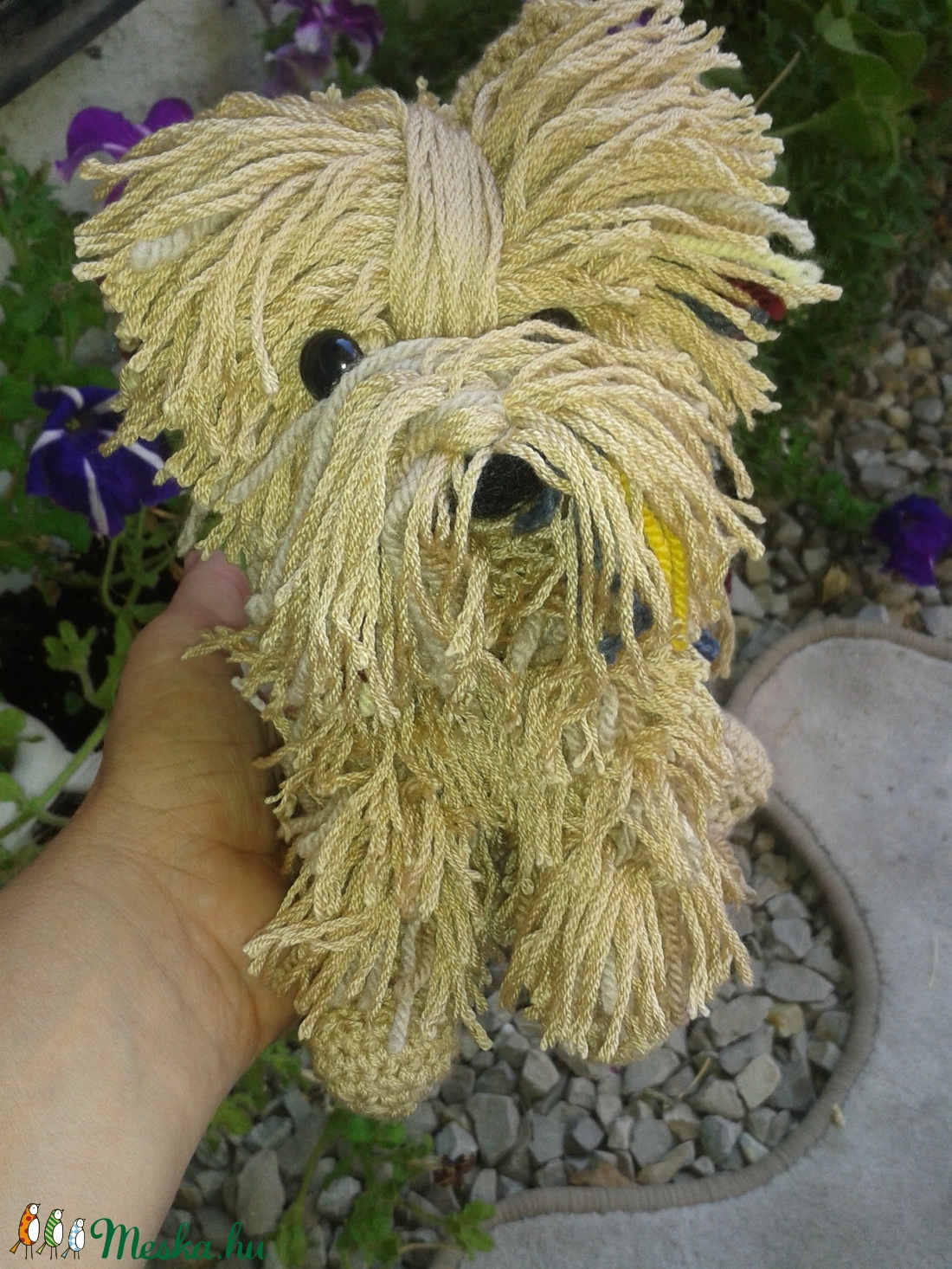 Horgolt Yorki-kutyus - - Meska.hu Horgolt Yorki-kutyus - - Meska.hu