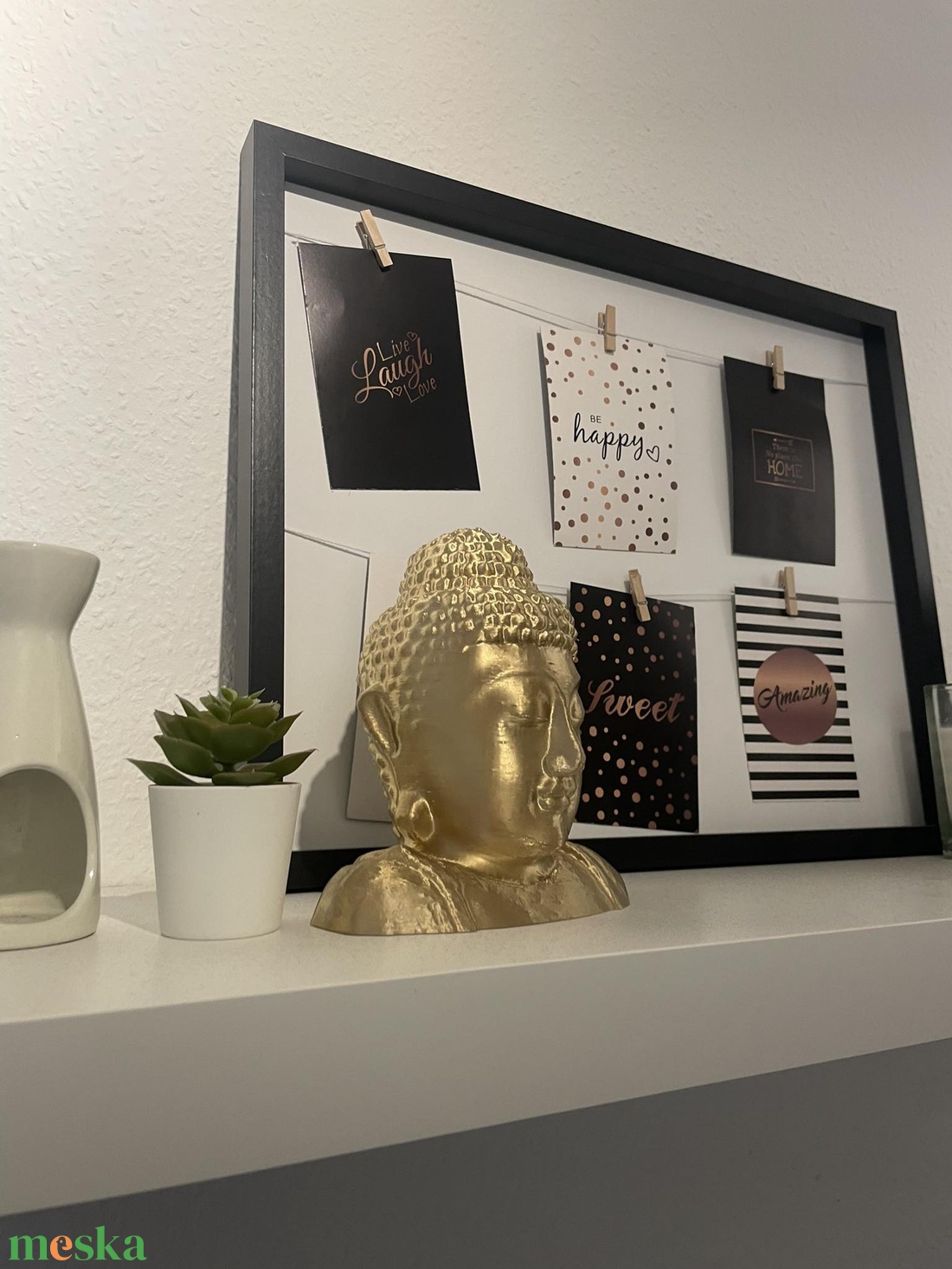 Buddha Mellszobor 25cm. - otthon & életmód - dekoráció - dísztárgy - Meska.hu Buddha Mellszobor 25cm. - otthon & életmód - dekoráció - dísztárgy - Meska.hu
