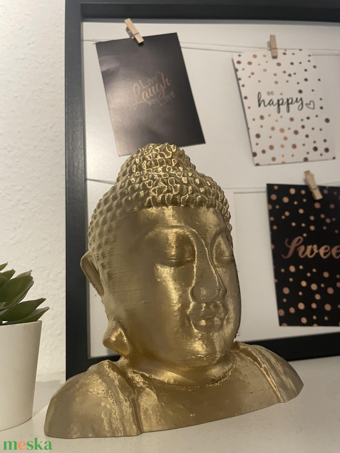 Buddha Mellszobor 25cm. - otthon & életmód - dekoráció - dísztárgy - Meska.hu Buddha Mellszobor 25cm. - otthon & életmód - dekoráció - dísztárgy - Meska.hu