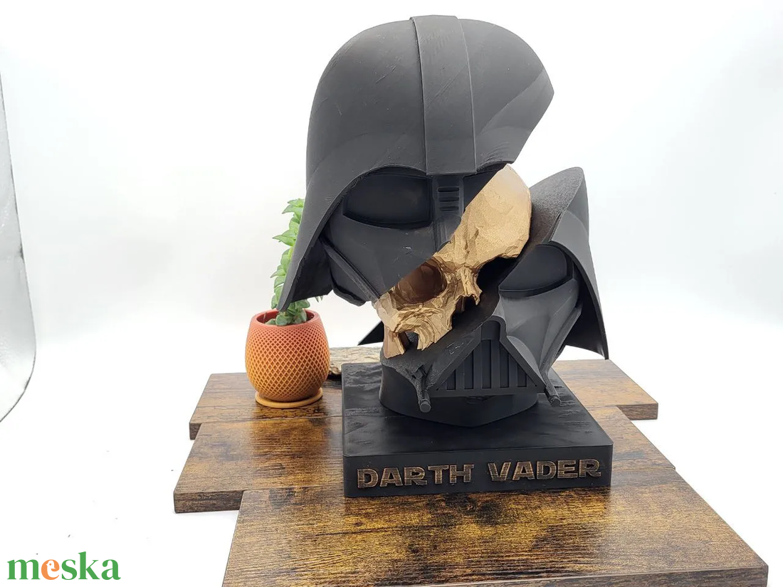 Darth Vader Koponya Szobor - otthon & életmód - dekoráció - asztal és polc dekoráció - asztaldísz - Meska.hu
