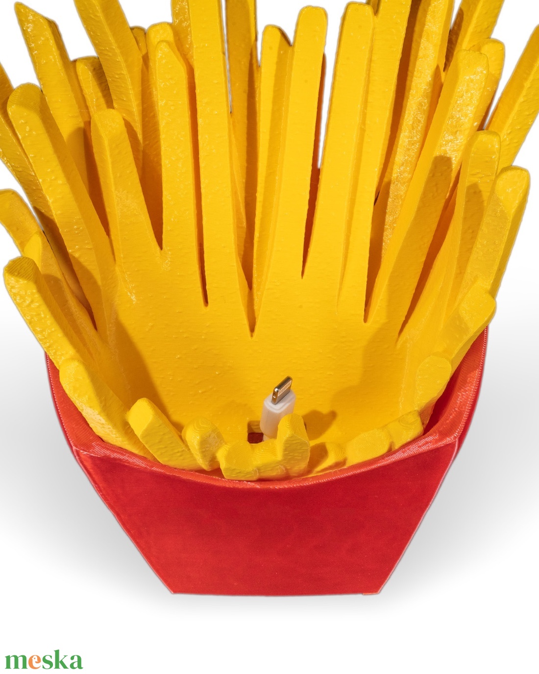 Mcdonalds Sültkrumpli Telefontartó Töltőnyílással - otthon & életmód - dekoráció - asztal és polc dekoráció - dekorációs tál, tartó - Meska.hu Mcdonalds Sültkrumpli Telefontartó Töltőnyílással - otthon & életmód - dekoráció - asztal és polc dekoráció - dekorációs tál, tartó - Meska.hu