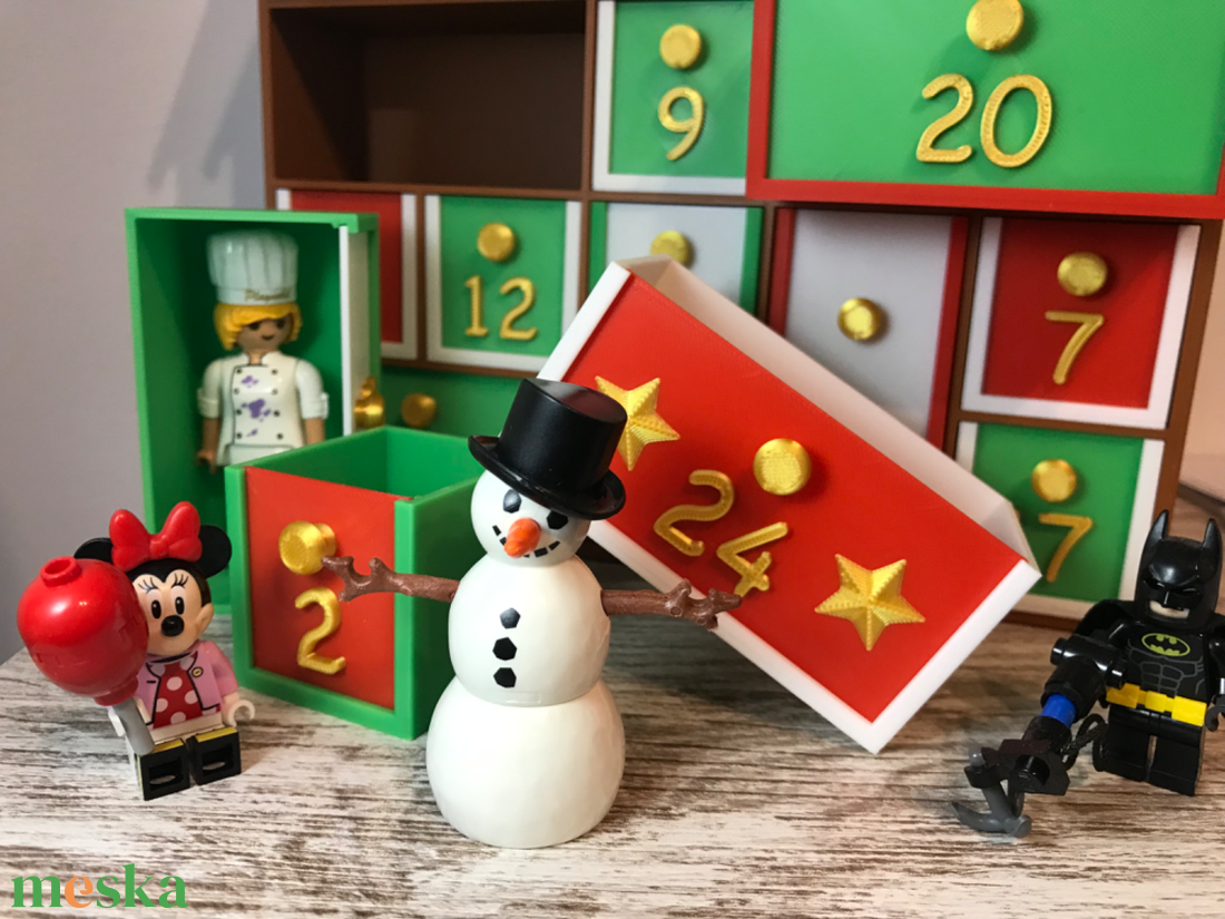 Adventi Kalendárium Gyerekeknek - karácsony - adventi díszek - adventi naptár - Meska.hu