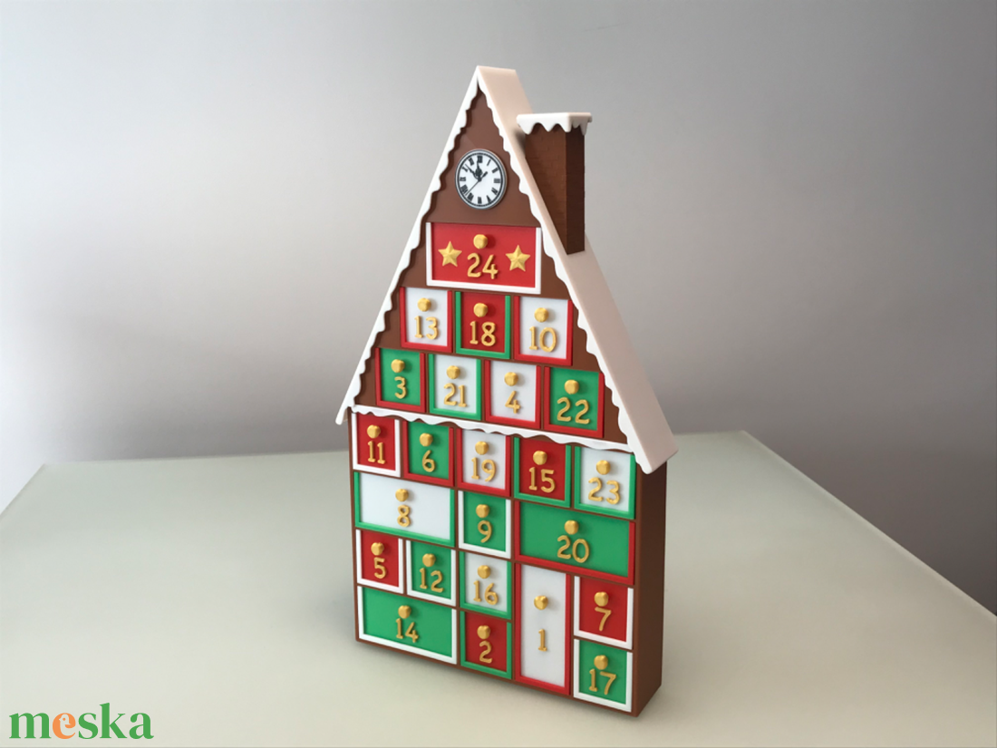 Adventi Kalendárium Gyerekeknek - karácsony - adventi díszek - adventi naptár - Meska.hu