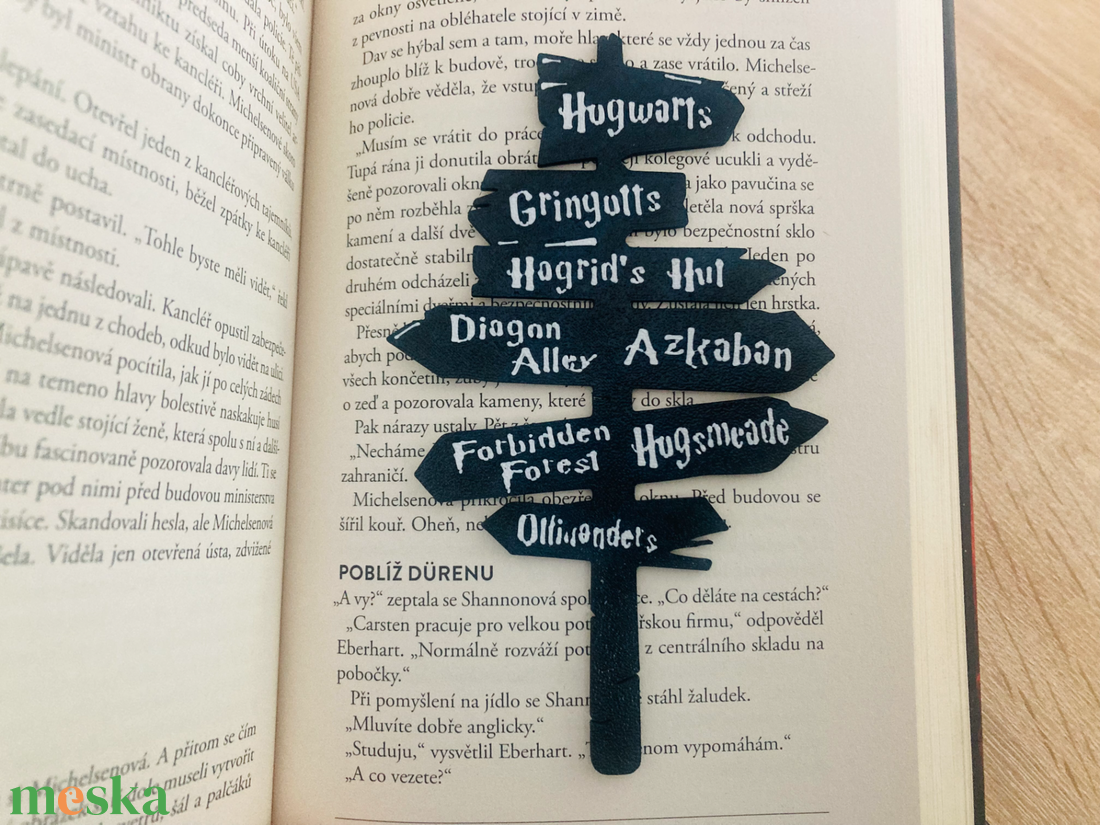 Harry Potteres Könyvjelző - könyv & zene - könyvjelző - Meska.hu
