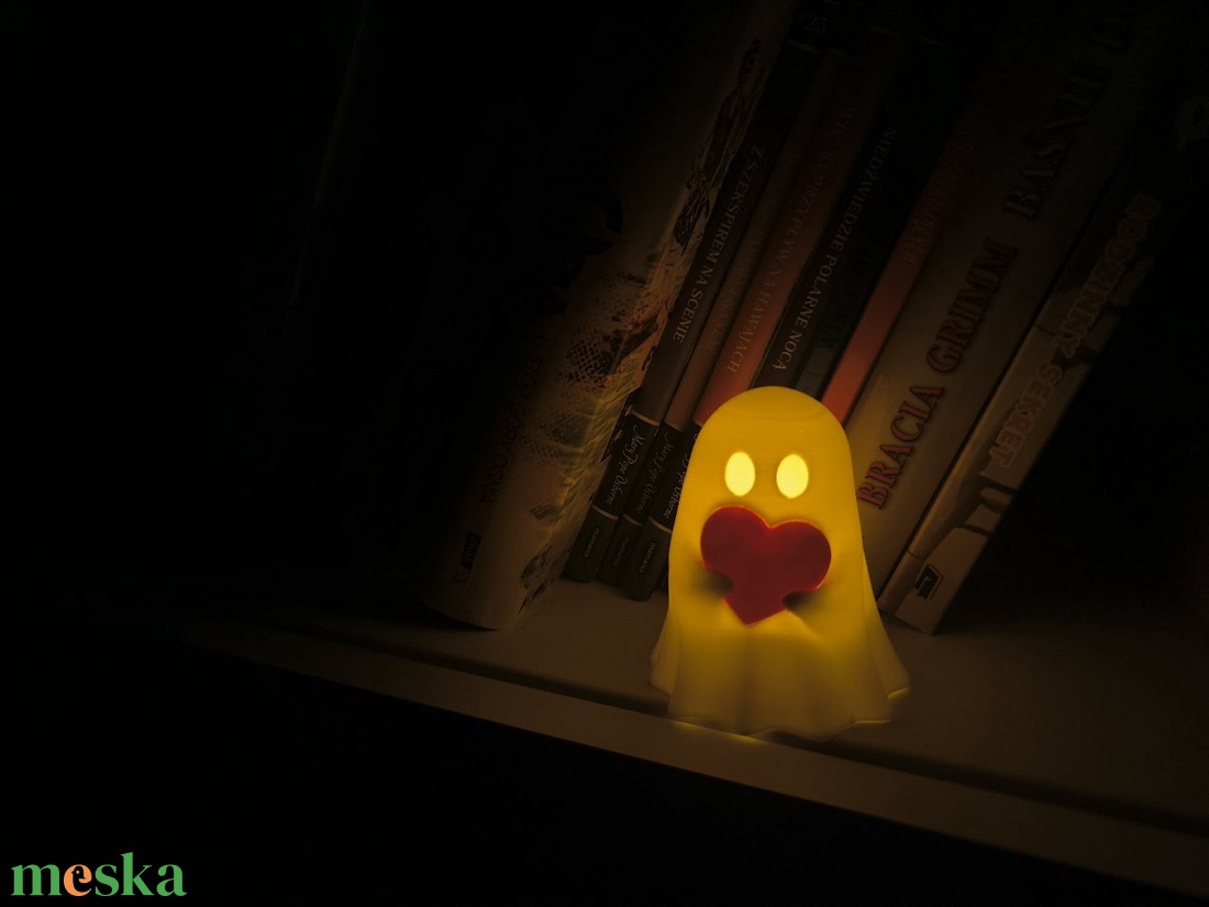 Kicsi Világító Szellem Polcdísz - otthon & életmód - dekoráció - halloween - halloweeni dekoráció - Meska.hu Kicsi Világító Szellem Polcdísz - otthon & életmód - dekoráció - halloween - halloweeni dekoráció - Meska.hu