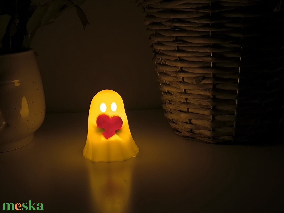 Kicsi Világító Szellem Polcdísz - otthon & életmód - dekoráció - halloween - halloweeni dekoráció - Meska.hu Kicsi Világító Szellem Polcdísz - otthon & életmód - dekoráció - halloween - halloweeni dekoráció - Meska.hu