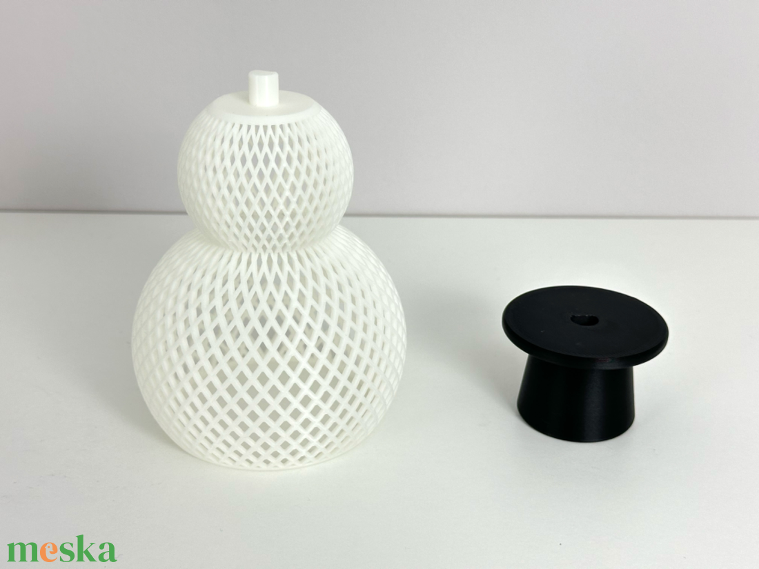 Meghitt Karácsonyi Hóemberes Dekoráció - otthon & életmód - lámpa - hangulatlámpa - Meska.hu