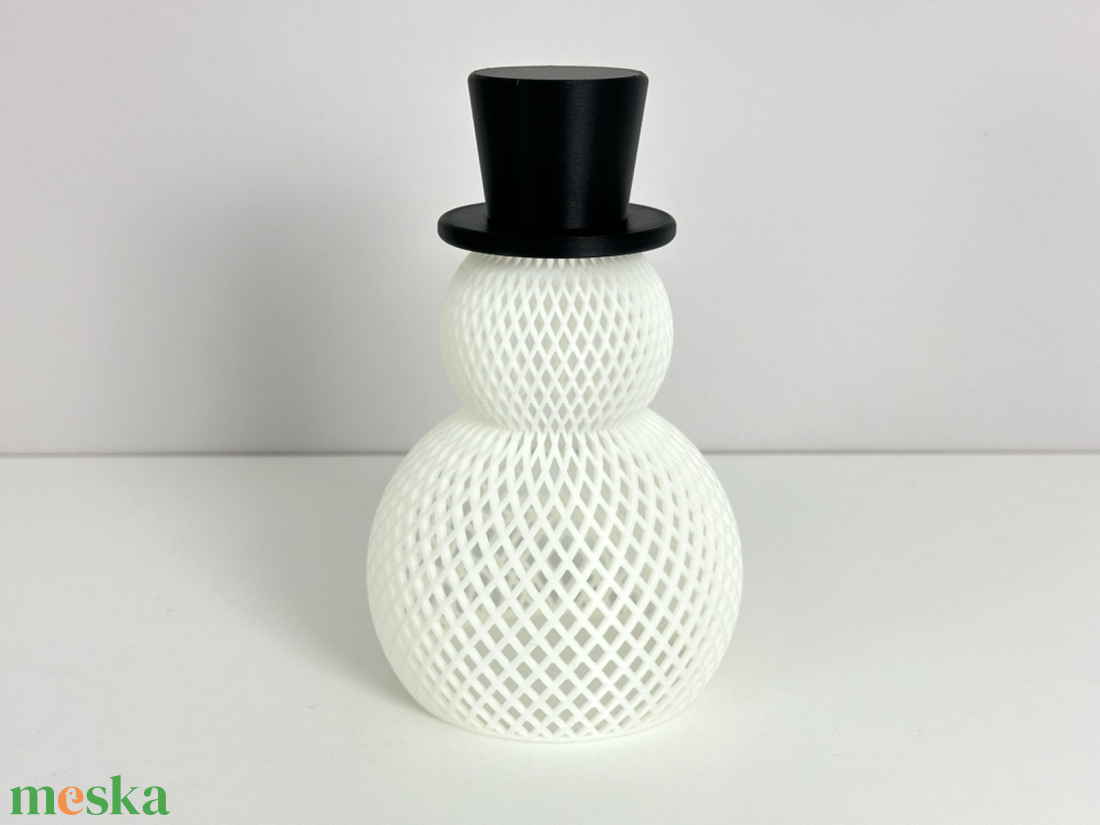 Meghitt Karácsonyi Hóemberes Dekoráció - otthon & életmód - lámpa - hangulatlámpa - Meska.hu