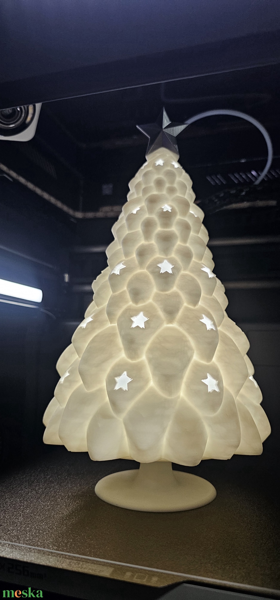 Asztali Karácsonyfa Led világítással - otthon & életmód - lámpa - hangulatlámpa - Meska.hu