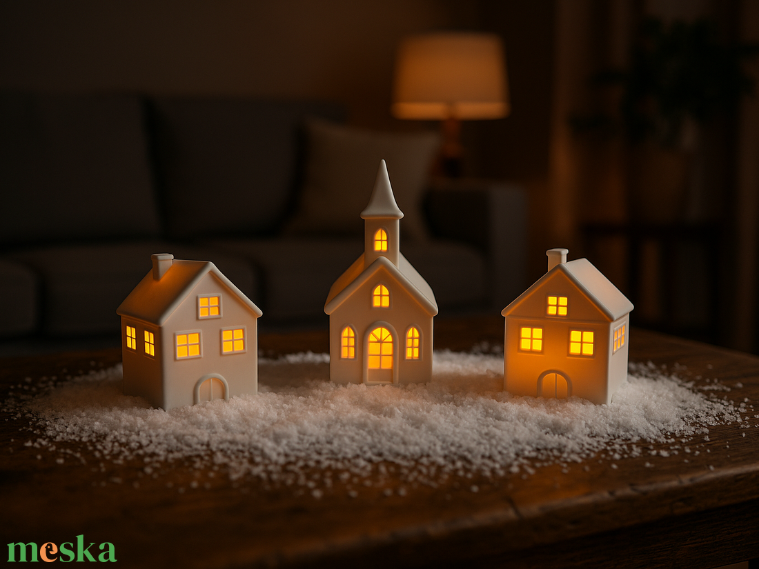 Meghitt Karácsonyi Led világító dekoráció és hangulatlámpa - otthon & életmód - lámpa - hangulatlámpa - Meska.hu