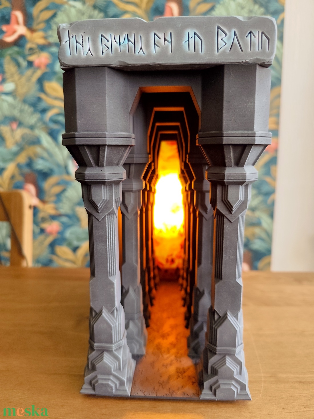 Gyűrűk Ura Világító Könyvszobor és könyvtámasz - otthon & életmód - dekoráció - asztal és polc dekoráció - könyvtámasz - Meska.hu