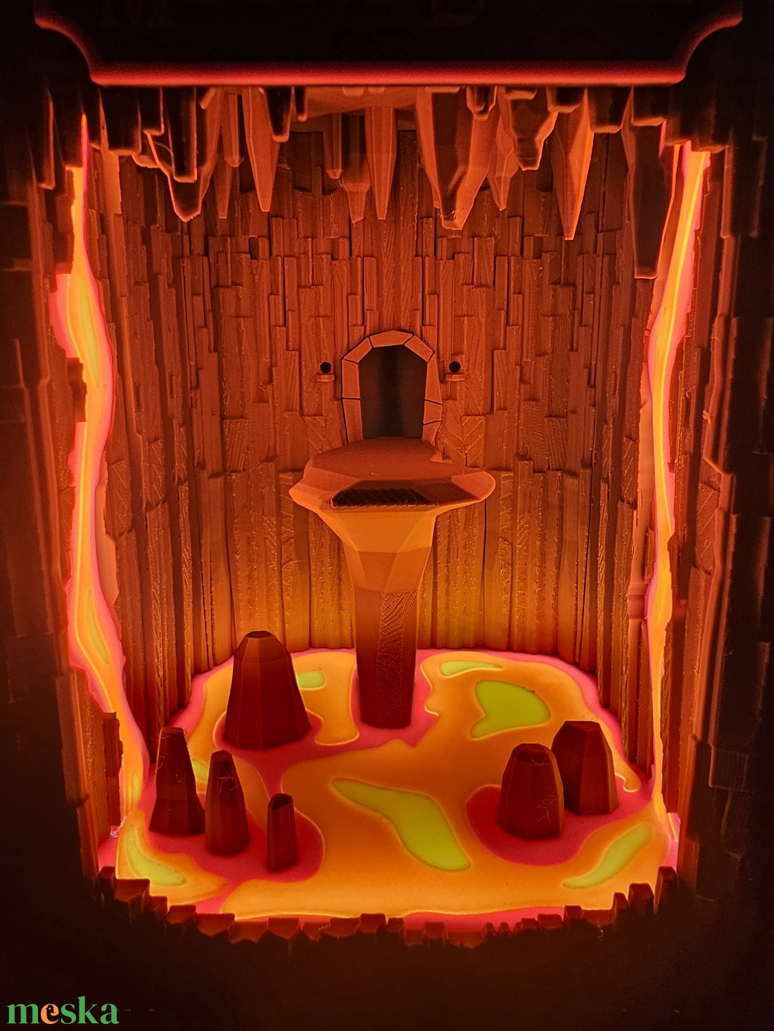 Gyűrűk Ura Világító Könyvszobor és könyvtámasz - otthon & életmód - dekoráció - asztal és polc dekoráció - könyvtámasz - Meska.hu