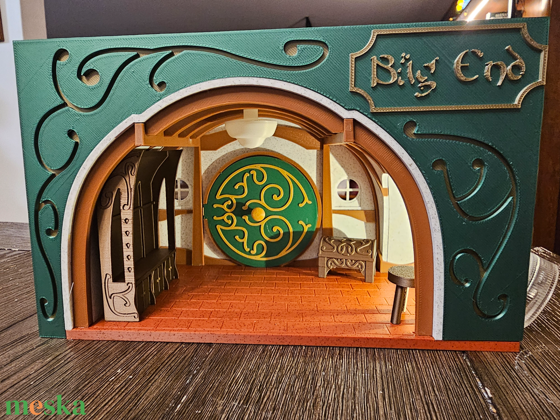 Gyűrűk Ura Világító Könyvszobor és könyvtámasz - otthon & életmód - dekoráció - asztal és polc dekoráció - könyvtámasz - Meska.hu