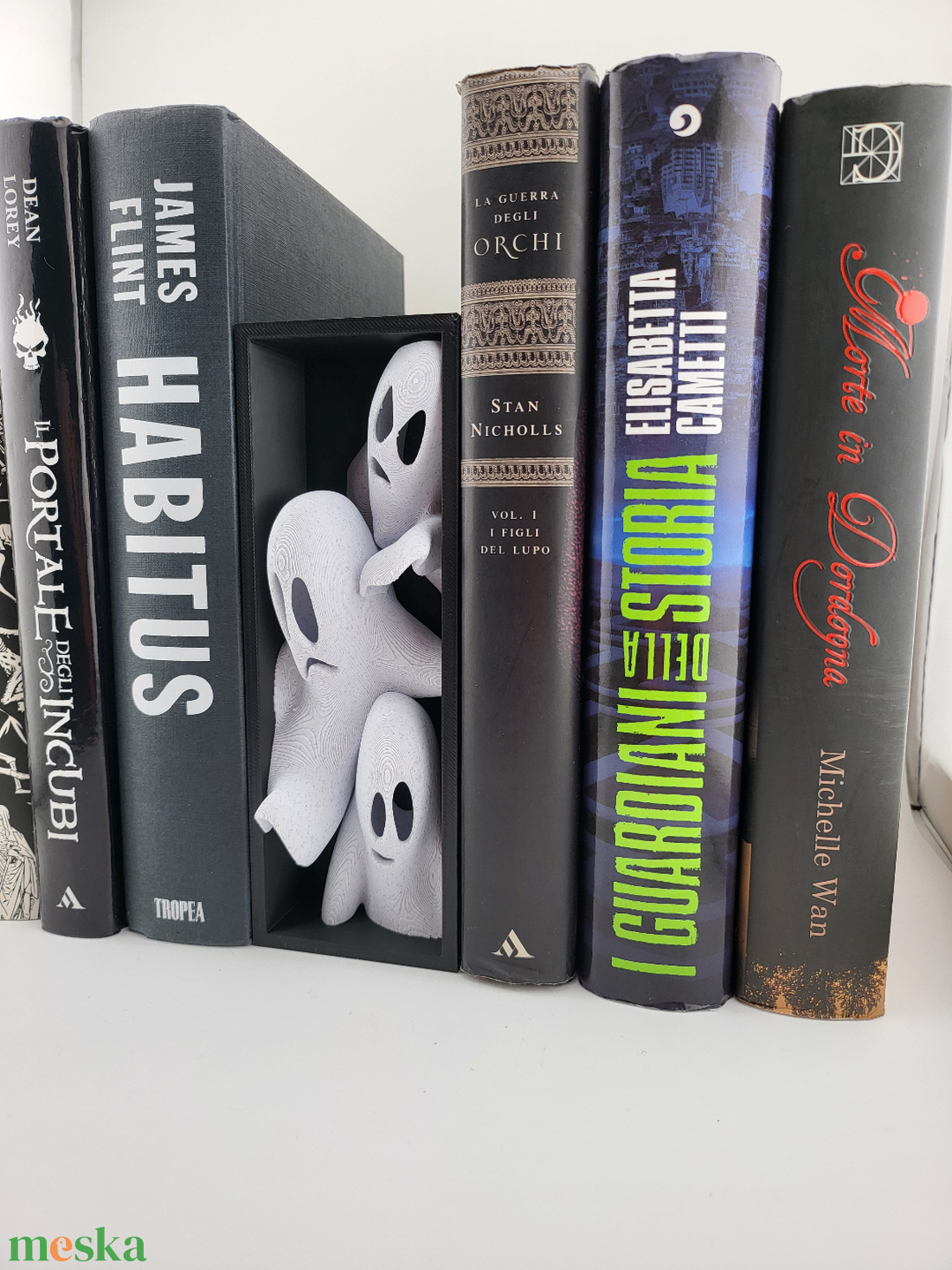 Szellemes 3D Könyvszobor - otthon & életmód - dekoráció - asztal és polc dekoráció - könyvszobor - Meska.hu