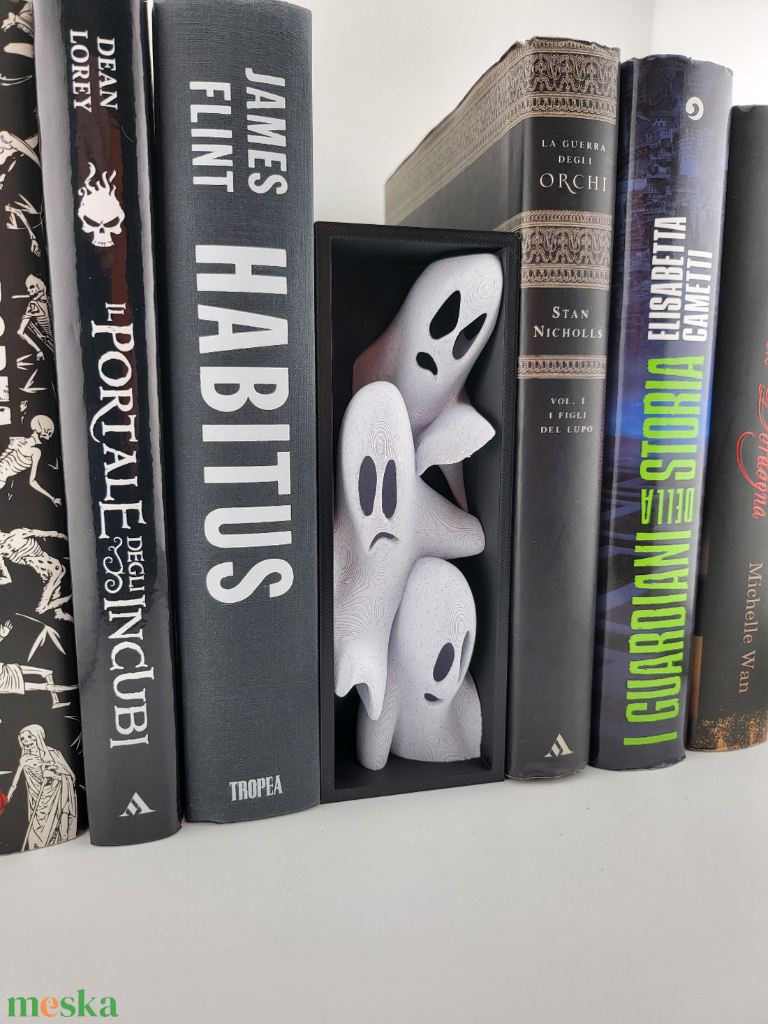 Szellemes 3D Könyvszobor - otthon & életmód - dekoráció - asztal és polc dekoráció - könyvszobor - Meska.hu