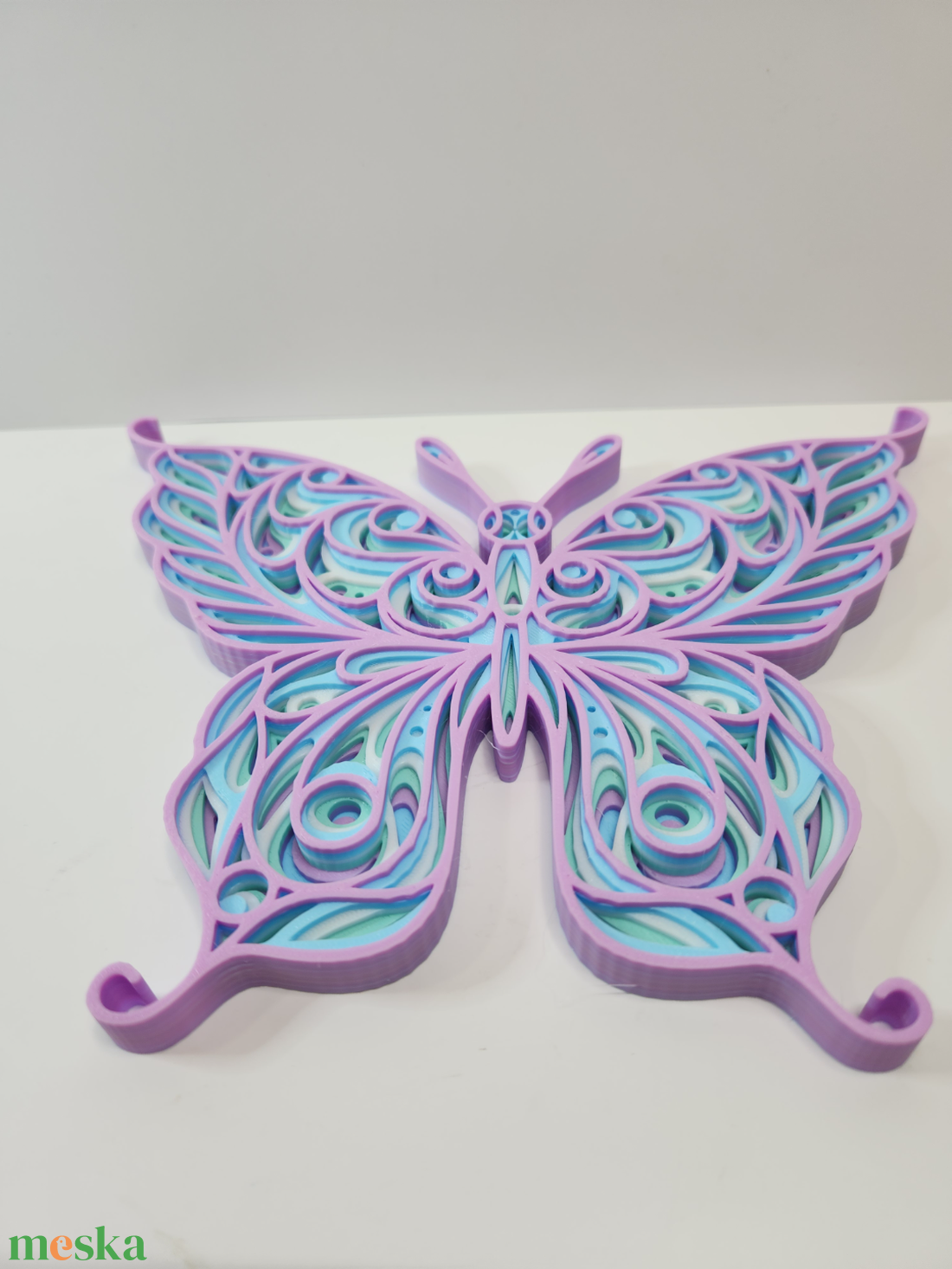 Színes Pillangó Mandala Fali Kép - otthon & életmód - dekoráció - spiritualitás - mandala - Meska.hu