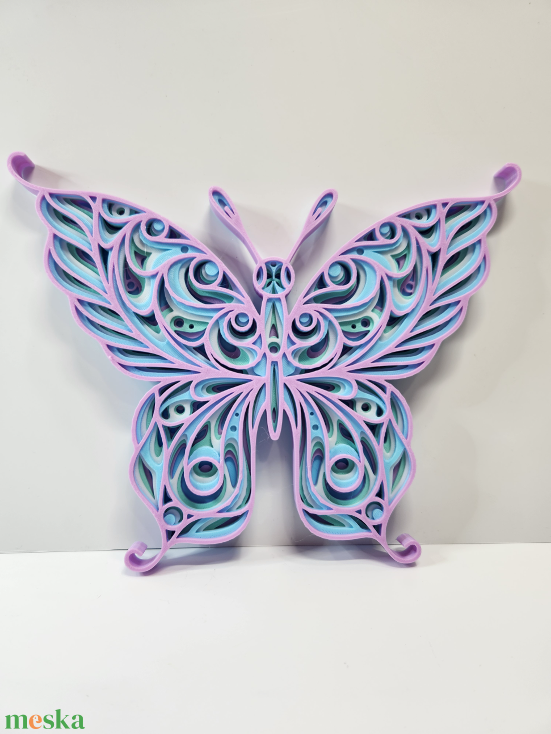 Színes Pillangó Mandala Fali Kép - otthon & életmód - dekoráció - spiritualitás - mandala - Meska.hu