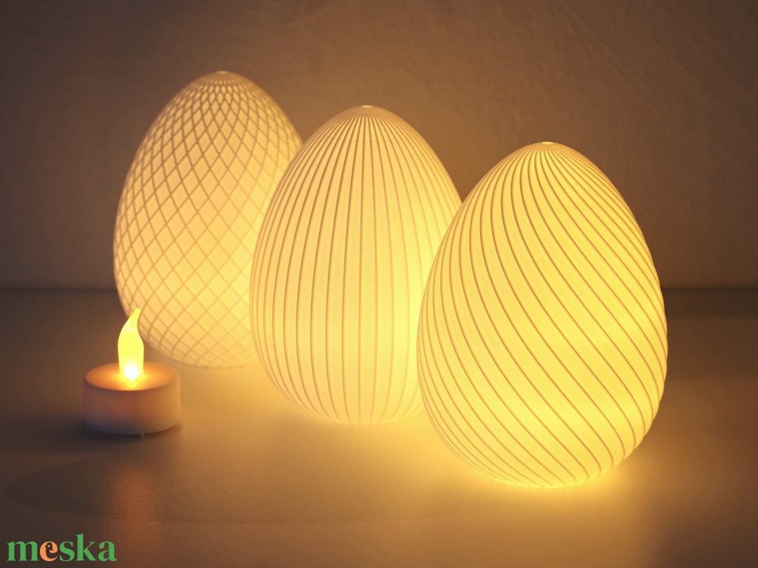 Nagy Ledes Világító Húsvéti Nyuszitojás - otthon & életmód - lámpa - hangulatlámpa - Meska.hu