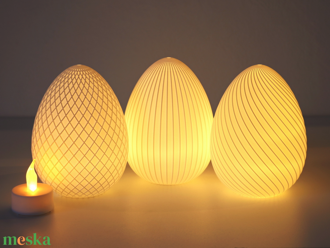 Nagy Ledes Világító Húsvéti Nyuszitojás - otthon & életmód - lámpa - hangulatlámpa - Meska.hu