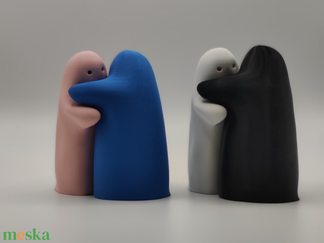 Só és Bors tartó ölelkező szellemek - otthon & életmód - konyhafelszerelés, tálalás - tálalás - tányér & étkészlet - Meska.hu