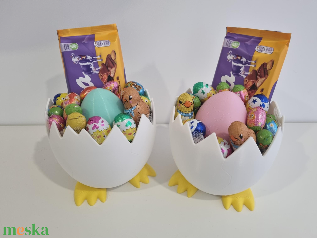 Cuki Húsvéti Tojás és Csoki Tartó. - élelmiszer - édesség - kézműves csokoládé - Meska.hu