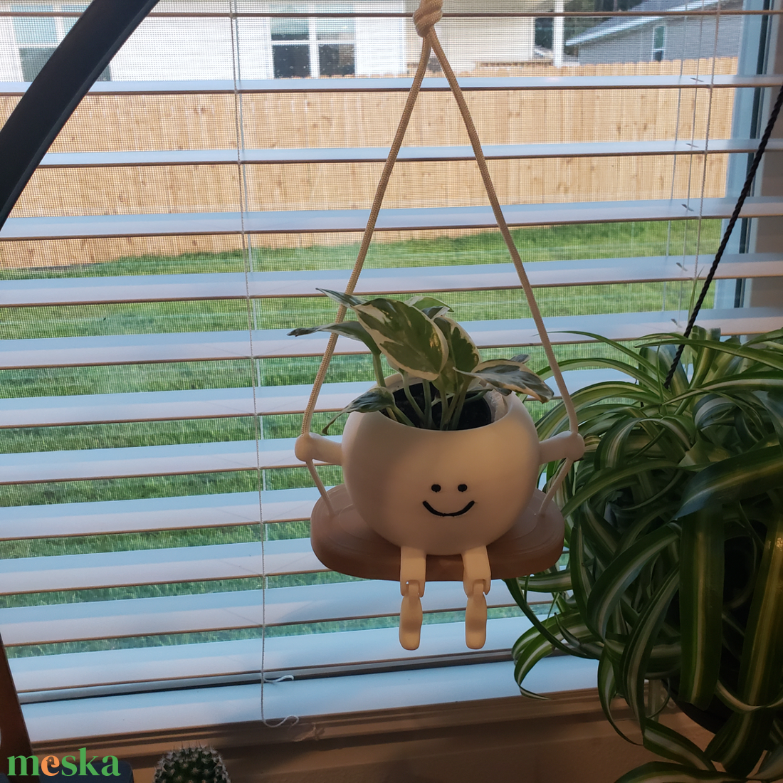 Hintázó Kis Ültető Köcsög  - otthon & életmód - dekoráció - virágdísz és tartó - cserép & kaspó - Meska.hu