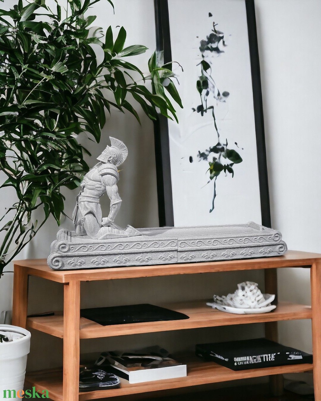 Spártai füstölőtartó belső tárolóval - otthon & életmód - dekoráció - spiritualitás - füstölő és füstölőtartó - Meska.hu