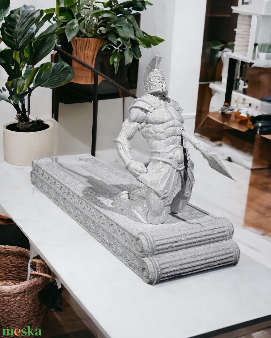 Spártai füstölőtartó belső tárolóval - otthon & életmód - dekoráció - spiritualitás - füstölő és füstölőtartó - Meska.hu