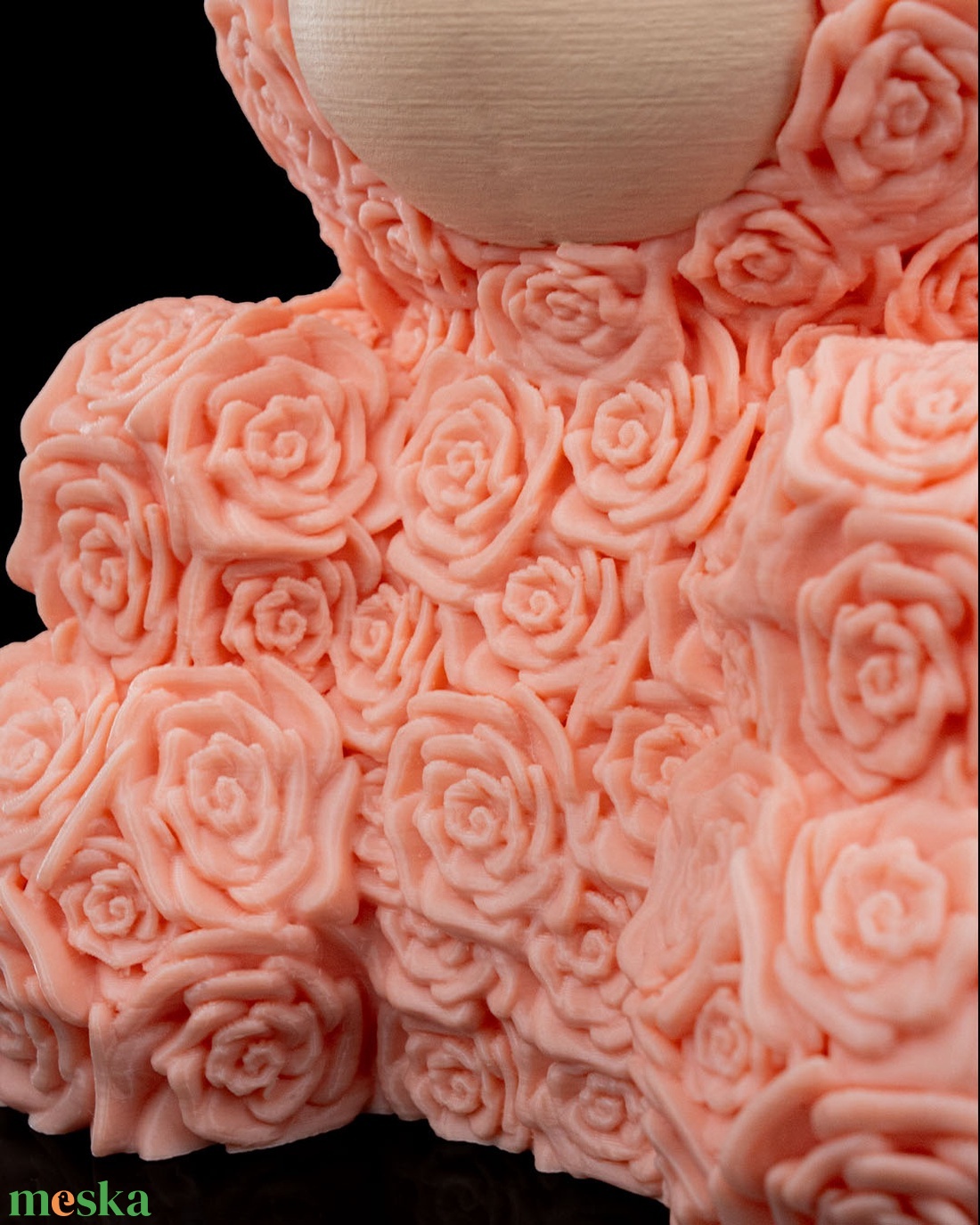 Rózsamaci dekoráció - aranyos ajándék Valentin-napra és különleges alkalmakra - játék & sport - plüssállat & játékfigura - maci - Meska.hu