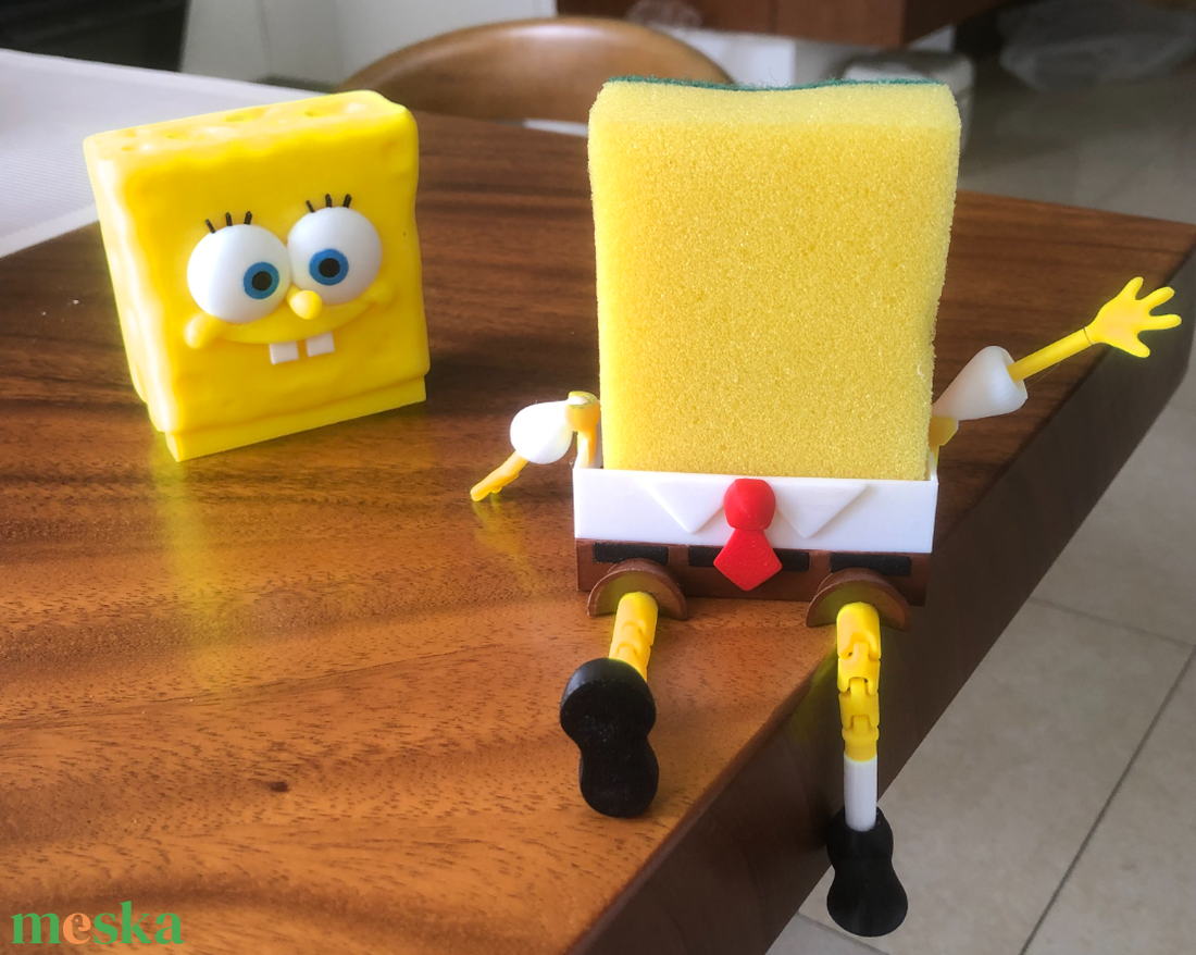 Spongyabob  Mosogató Szivacstartó - otthon & életmód - konyhafelszerelés, tálalás - konyhai dekoráció - konyhai dísz - Meska.hu