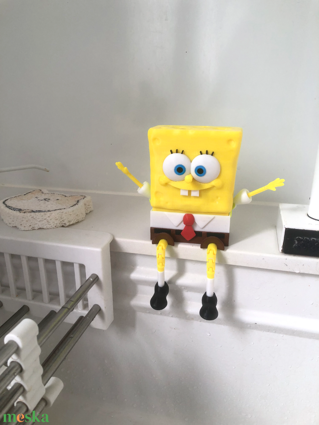 Spongyabob  Mosogató Szivacstartó - otthon & életmód - konyhafelszerelés, tálalás - konyhai dekoráció - konyhai dísz - Meska.hu