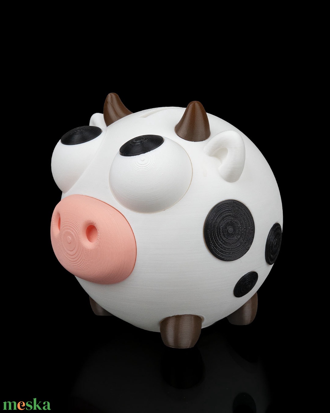 Persely tehén � Aranyos 3D nyomtatott tehén figura  Egyedi ajándék gyerekeknek - otthon & életmód - dekoráció - asztal és polc dekoráció - persely - Meska.hu