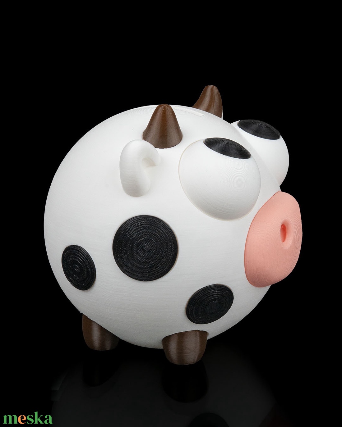 Persely tehén � Aranyos 3D nyomtatott tehén figura  Egyedi ajándék gyerekeknek - otthon & életmód - dekoráció - asztal és polc dekoráció - persely - Meska.hu