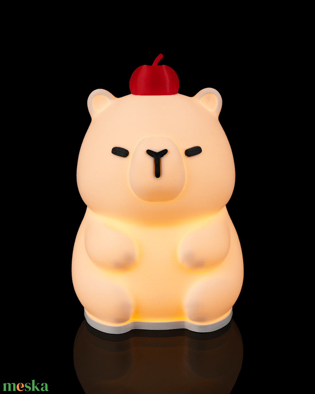 Glowybara � Aranyos kapibara hangulatlámpa, meleg fényű éjjeli lámpa - otthon & életmód - lámpa - hangulatlámpa - Meska.hu