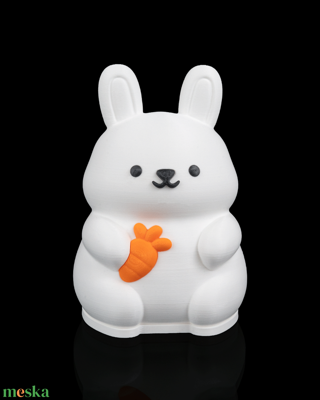 BunnyBright � Nyuszi nyugtató hangulatlámpa répával. - otthon & életmód - lámpa - hangulatlámpa - Meska.hu