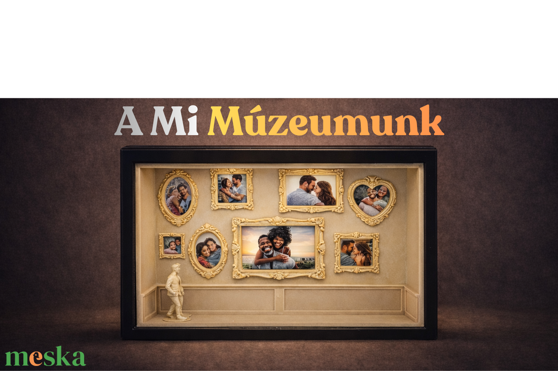 Szerelmetek Múzeuma - Személyre Szabható Képes Ajándék - otthon & életmód - dekoráció - kép & falikép - 3d képek - Meska.hu