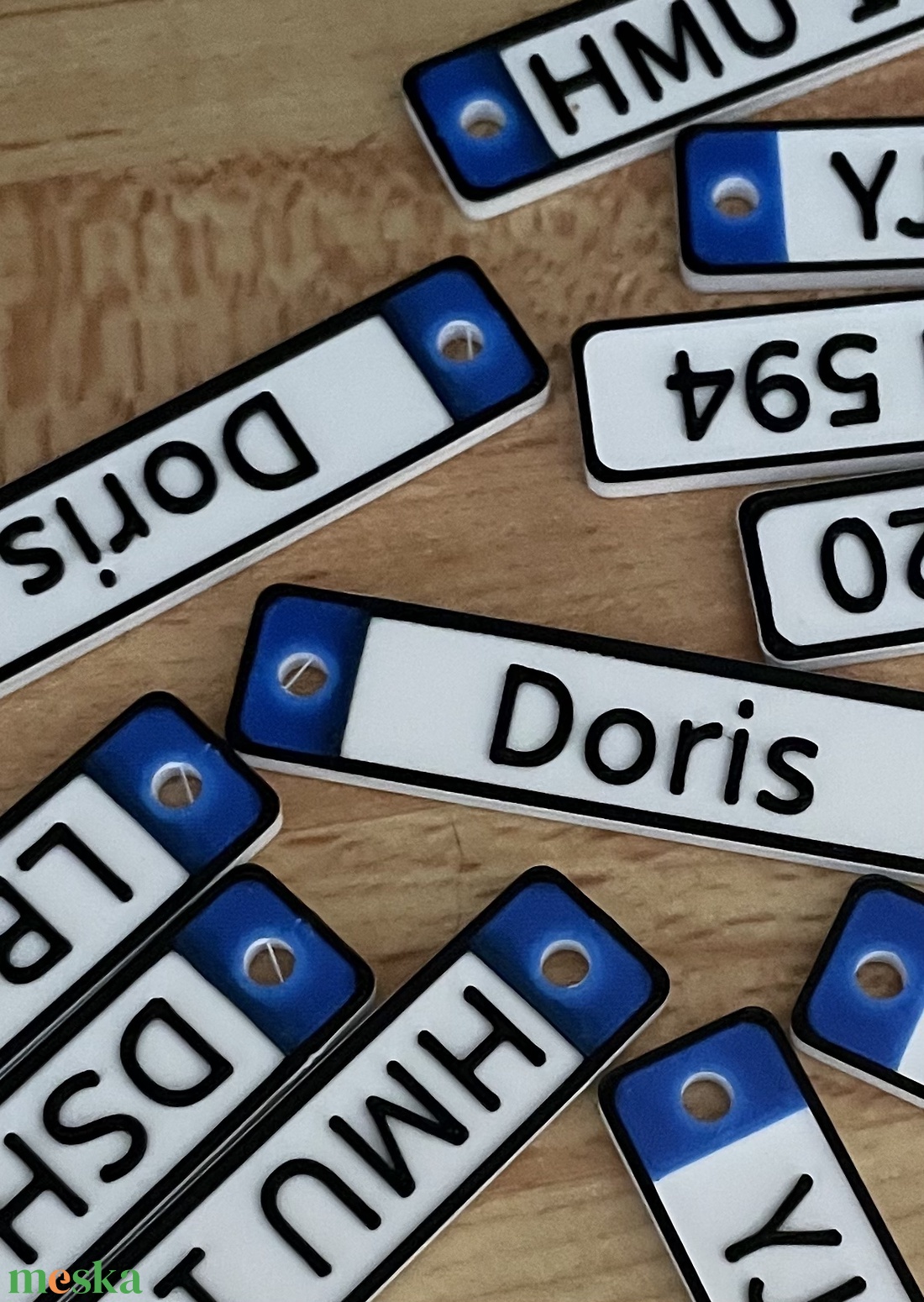 Egyedi Rendszámtábla  Kulcstartó - táska & tok - kulcstartó & táskadísz - kulcstartó - Meska.hu