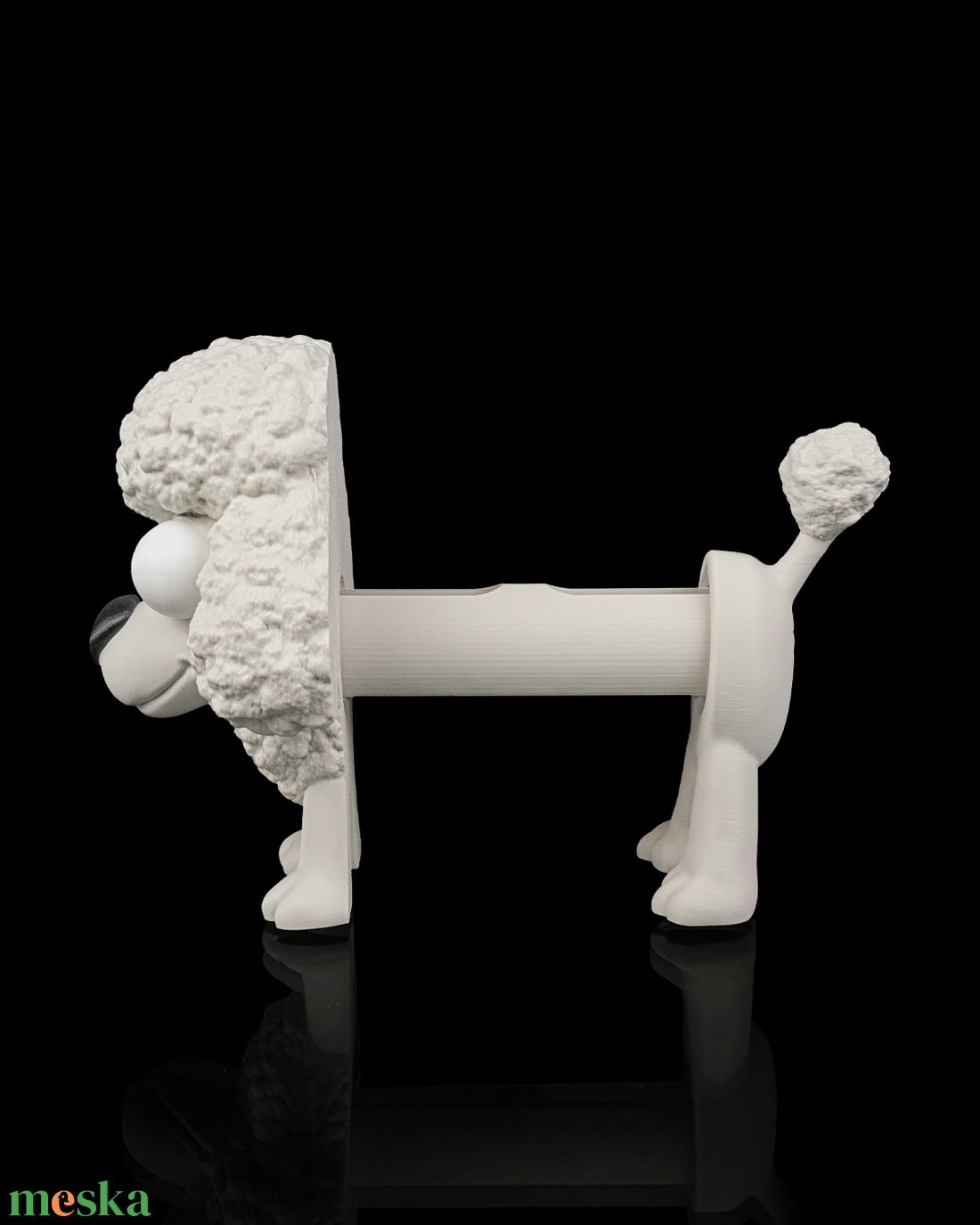 Cuki Uszkár Wc-Papír Tartó - otthon & életmód - fürdőszoba - fürdőszobai tároló - Meska.hu