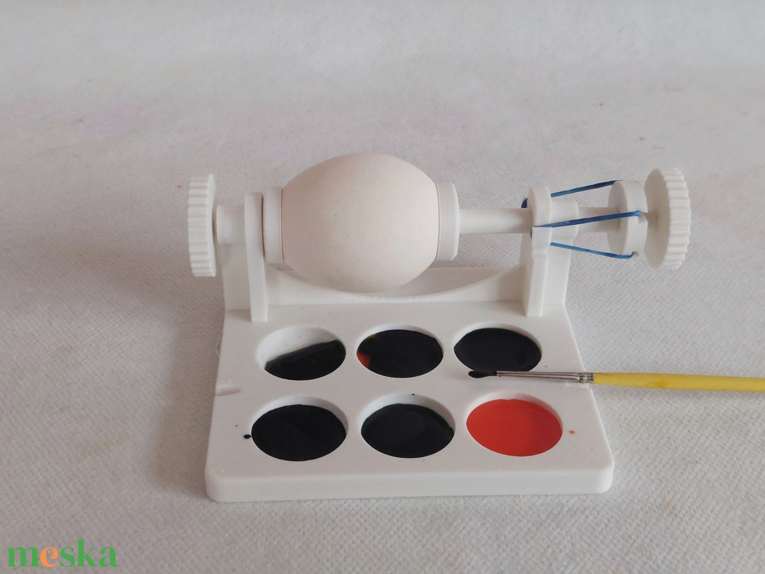 Forgatható tojásfestő állvány � kreatív húsvéti tojás díszítő eszköz - ünnepi díszek, dekorációk - húsvéti díszek és dekorációk - húsvéti tojás, hímestojás - Meska.hu