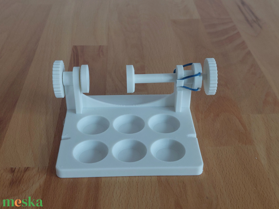 Forgatható tojásfestő állvány � kreatív húsvéti tojás díszítő eszköz - ünnepi díszek, dekorációk - húsvéti díszek és dekorációk - húsvéti tojás, hímestojás - Meska.hu