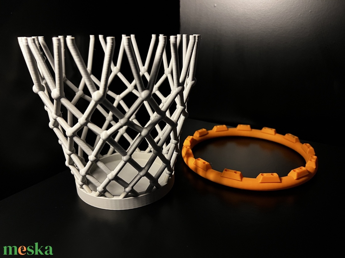 Kosárlabdás Szemetes Kuka - otthon & életmód - tárolás & rendszerezés - tárolókosár - Meska.hu