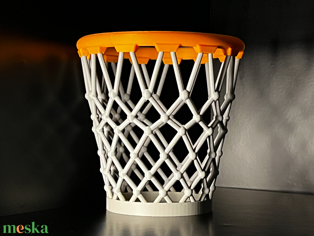 Kosárlabdás Szemetes Kuka - otthon & életmód - tárolás & rendszerezés - tárolókosár - Meska.hu