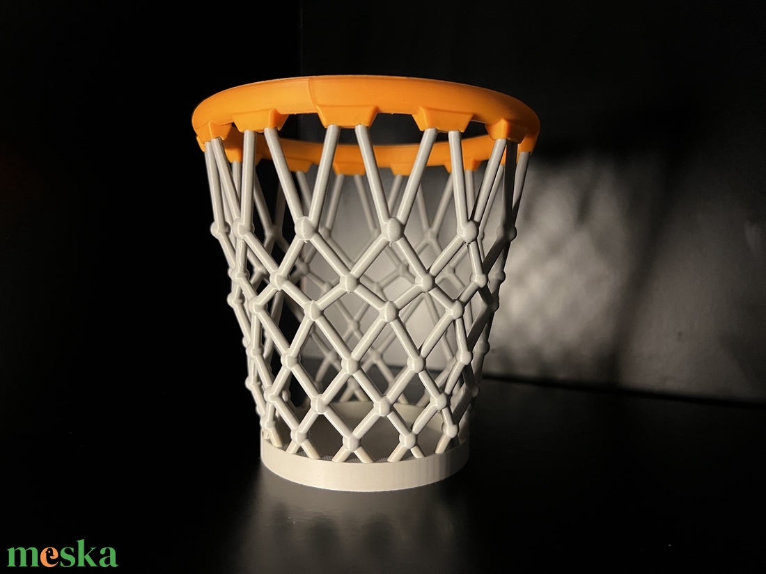 Kosárlabdás Szemetes Kuka - otthon & életmód - tárolás & rendszerezés - tárolókosár - Meska.hu