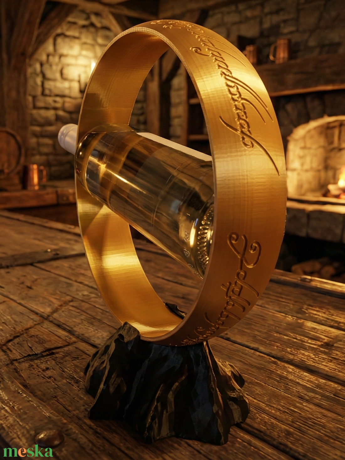 Gyűrűk Ura Bortartó - otthon & életmód - konyhafelszerelés, tálalás - tálalás - bortartó - Meska.hu