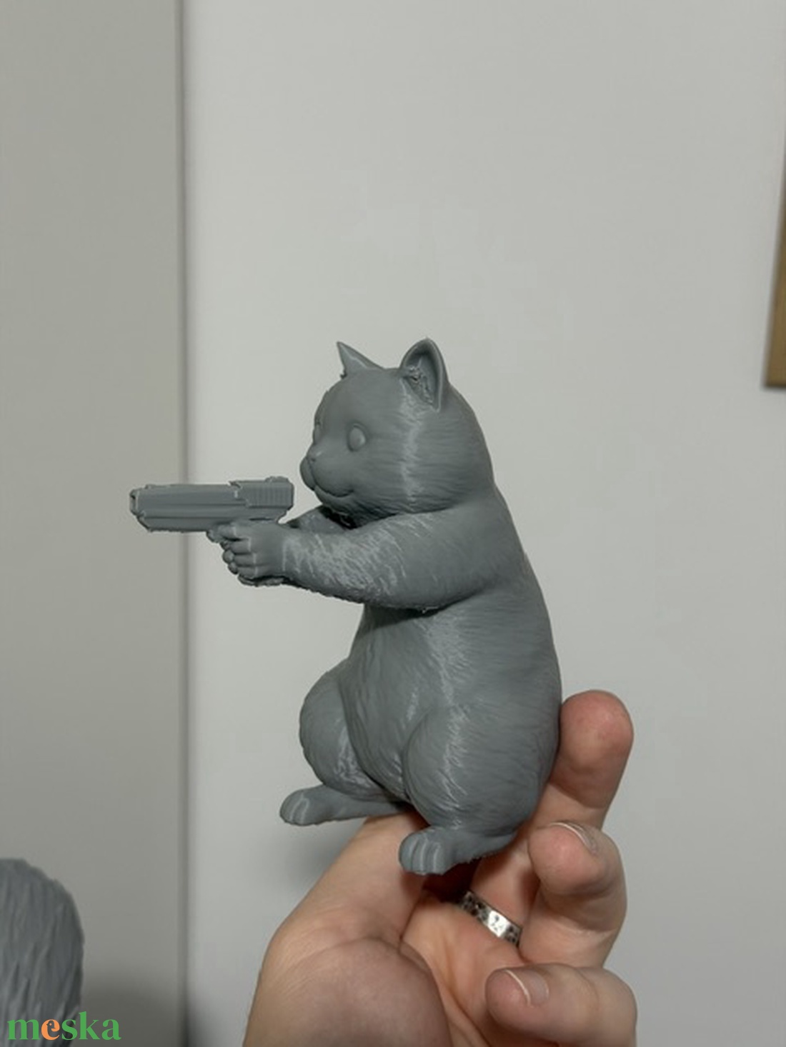 Motiváló Cica Asztali Dekor - otthon & életmód - dekoráció - asztal és polc dekoráció - asztaldísz - Meska.hu