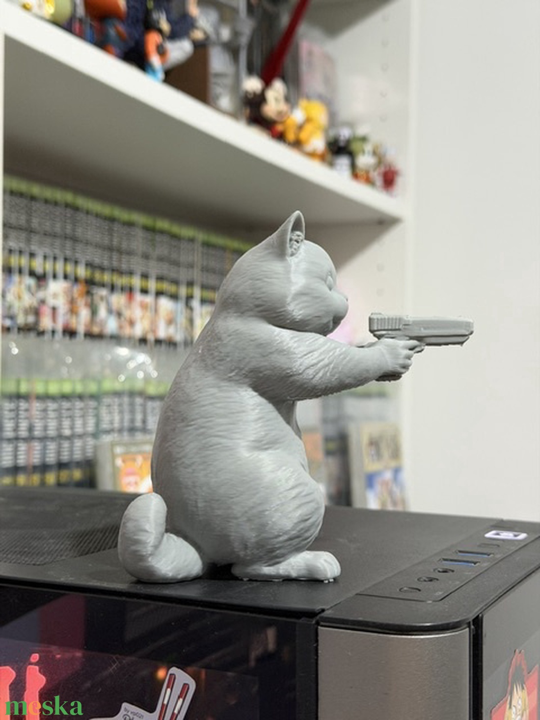 Motiváló Cica Asztali Dekor - otthon & életmód - dekoráció - asztal és polc dekoráció - asztaldísz - Meska.hu