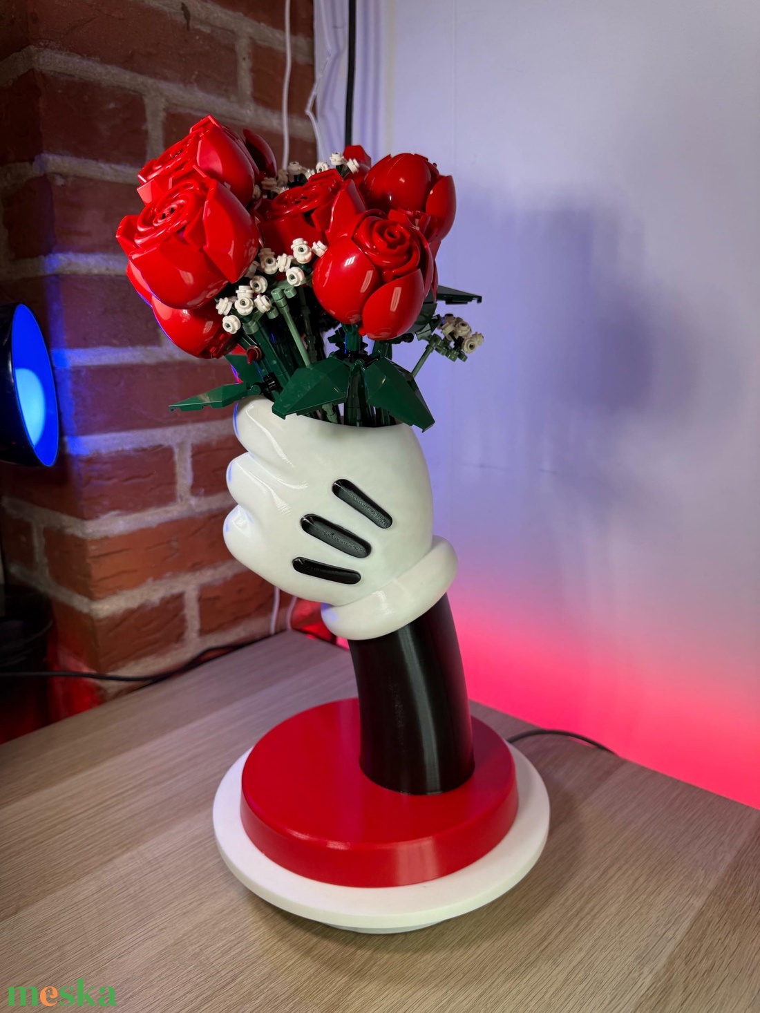 Mickey Egér Virágtartó - otthon & életmód - bútor - virágállvány - Meska.hu