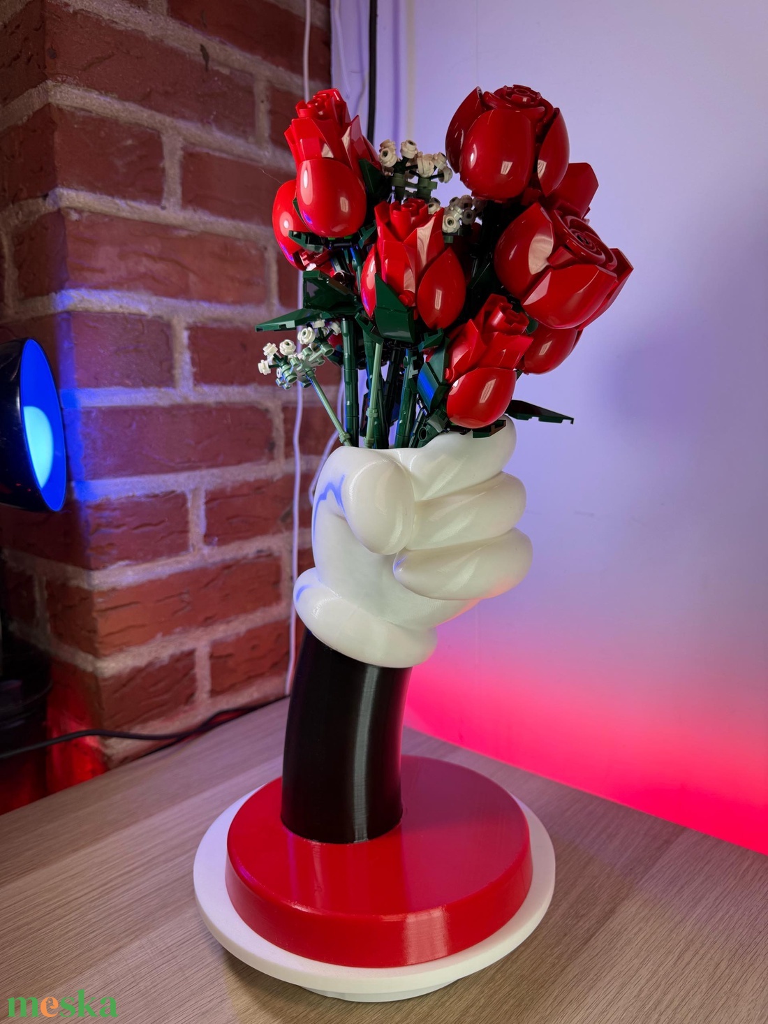 Mickey Egér Virágtartó - otthon & életmód - bútor - virágállvány - Meska.hu