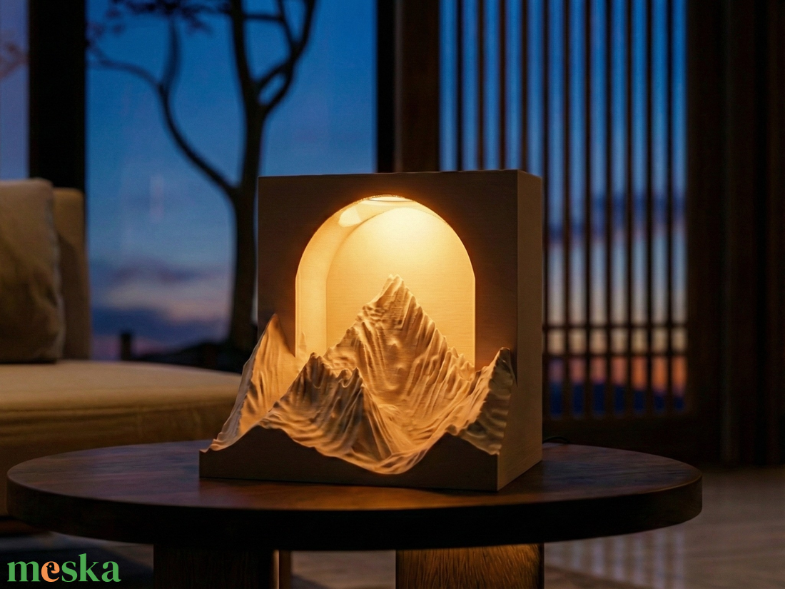 Modern Minimalista Led Asztali HangulatLámpa  - otthon & életmód - lámpa - hangulatlámpa - Meska.hu